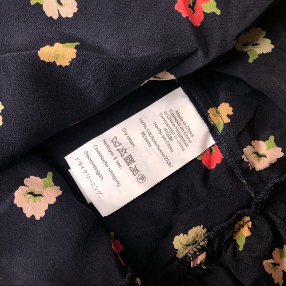 Madewell Silk Ruffle-Strap Cami Top in Confetti Floral - Picture 5 of 5